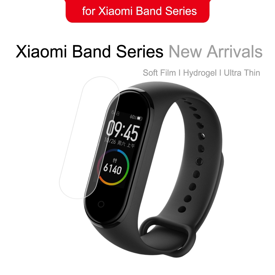 10PCS Xiaomi Mi Band 4 Screen Protector Film Soft TPU Ultra Clear Full Screen