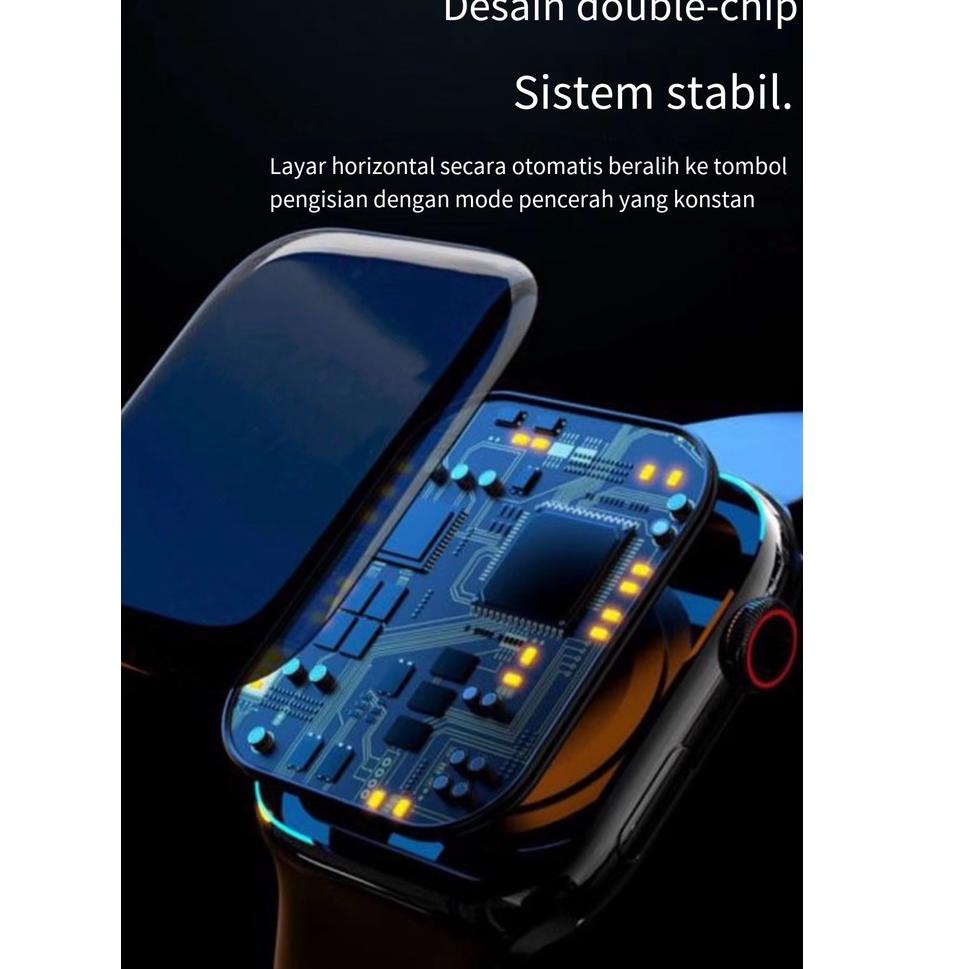 [KODE PRODUK IBF0K6591] Tahan Air JAM Tangan YG BISA Telpon Generasi kedua yang baru SMARTWATCH T500