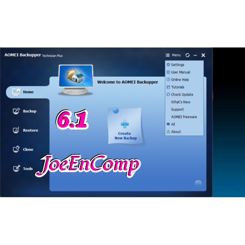 AOMEI Backupper 6 - 6.1 All Editions FULL VERSION - WINDOWS