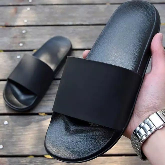 SANDAL SELOP KARET POLOS PRIA & WANITA