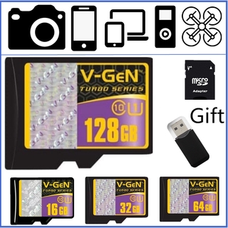 Ready / COD / Gift / Vgen V-Gen 2021 Kartu memori kecepatan tinggi baru Hp micro SD C10 kapasitas 1TB 512GB 256GB 128GB