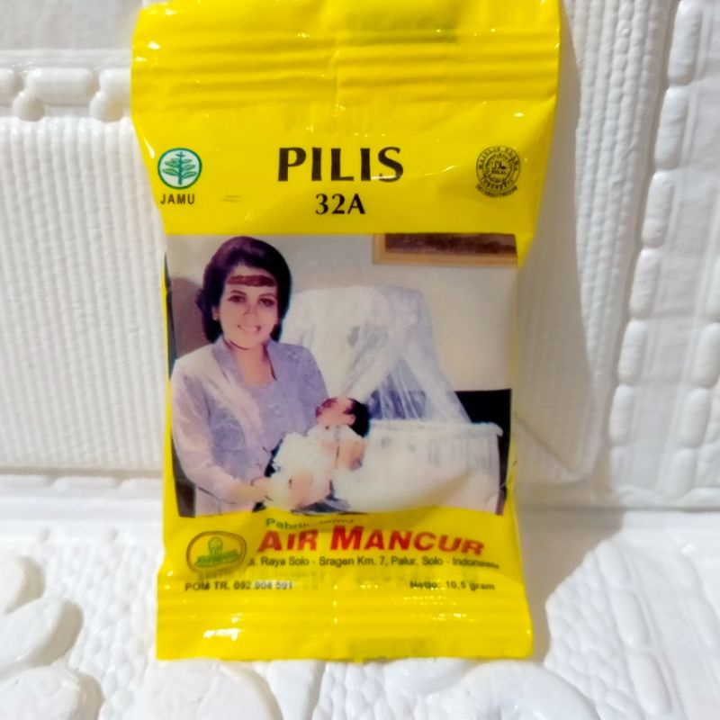 

PILIS AIR MANCUR || HABIS BERSALIN || JAMU [ ISI 1 SACHET ]