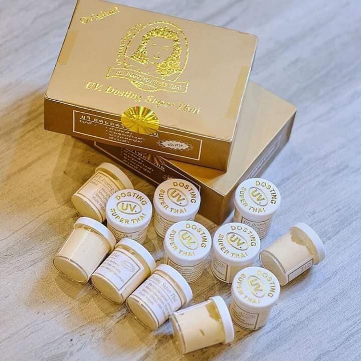 (LUSINAN) CREAM UV DOSTING THAILAND // CREAM DOSTING SUPER THAI [12pcs]  // CREAM UV DOSTING GOLD SU