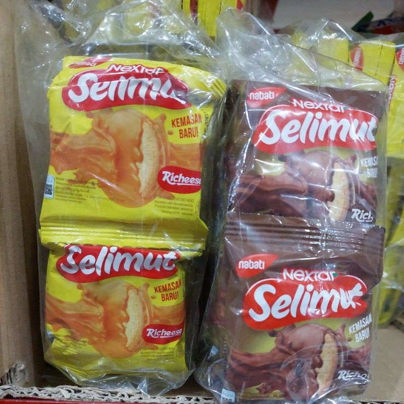 Nabati Nextar Selimut Biskuit Richoco / Richeese 10 x 9,5 Gram (1 Renteng)