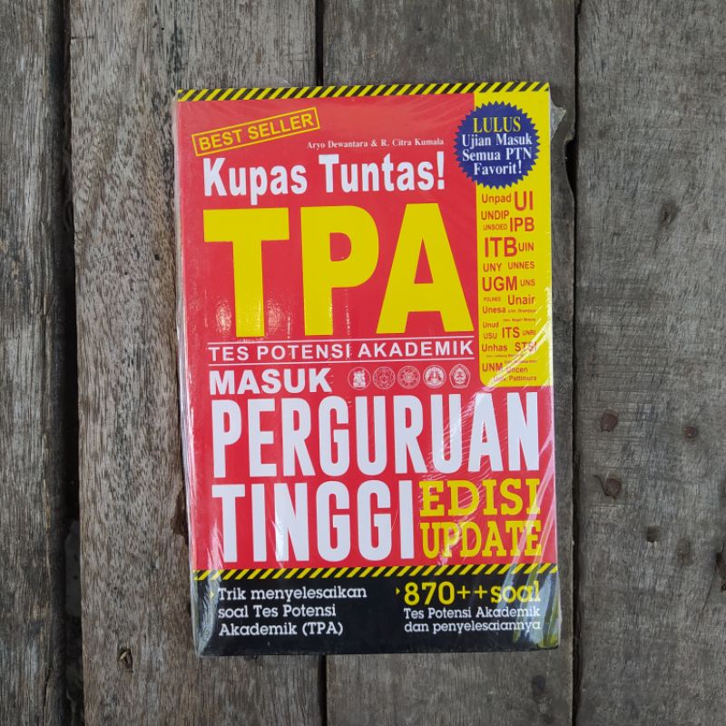Tes Potensi Akademik Masuk Perguruan Tinggi (Ed. Update)