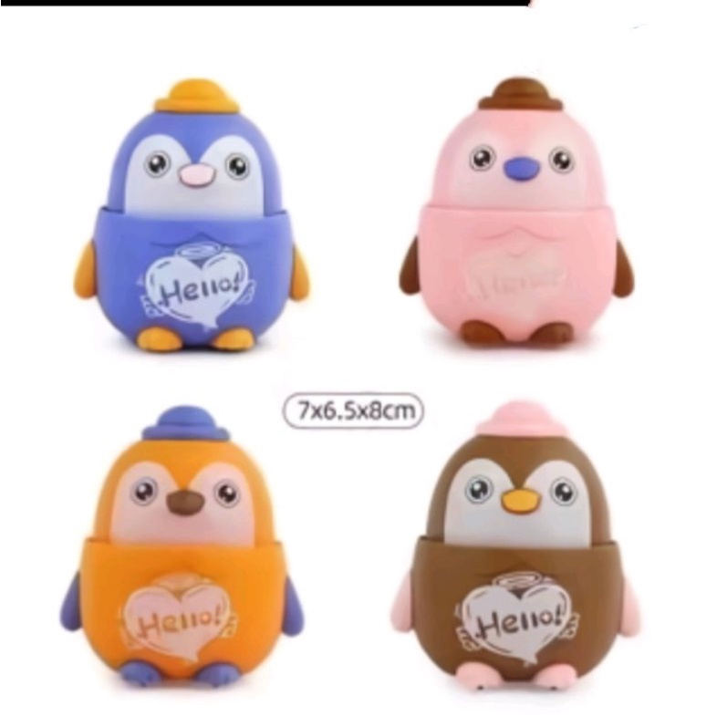 mainan happy owl toy &amp; snail tekan jalan