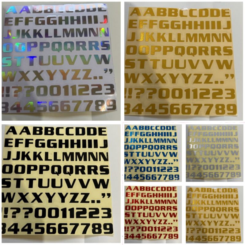 

STICKER CUTTING ABJAD ANGKA HURUF