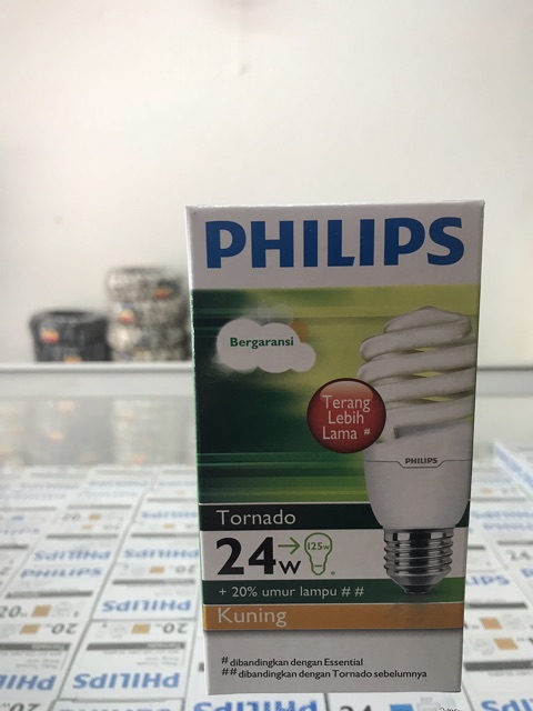 PHILIPS LAMPU TORNADO 20 WATT / 24 WATT