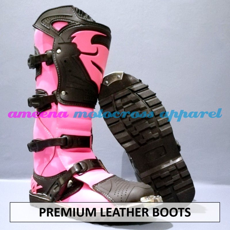 Sepatu Thor Premium Leather - Sepatu Trail - Sepatu Motocross - Sepatu MX - Sepatu Enduro - 012