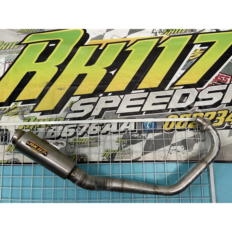 knalpot herex original rk117 racing muffler