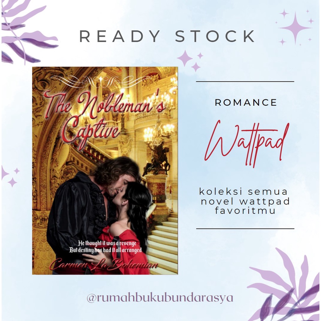 the Nobleman Captive by Carmen labohemian novel wattpad romance murah rekomendasi