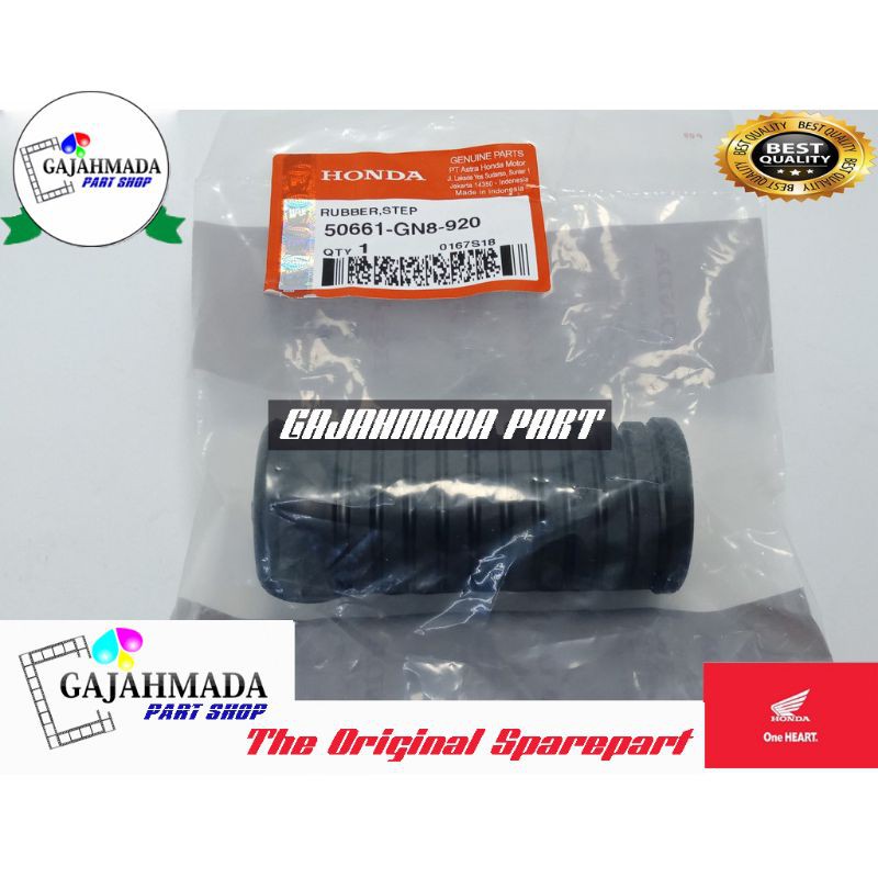 KARET FOOTSTEP BARSTEP TENGAH GRAND ORIGINAL HONDA AHM. 50661-GN8-920