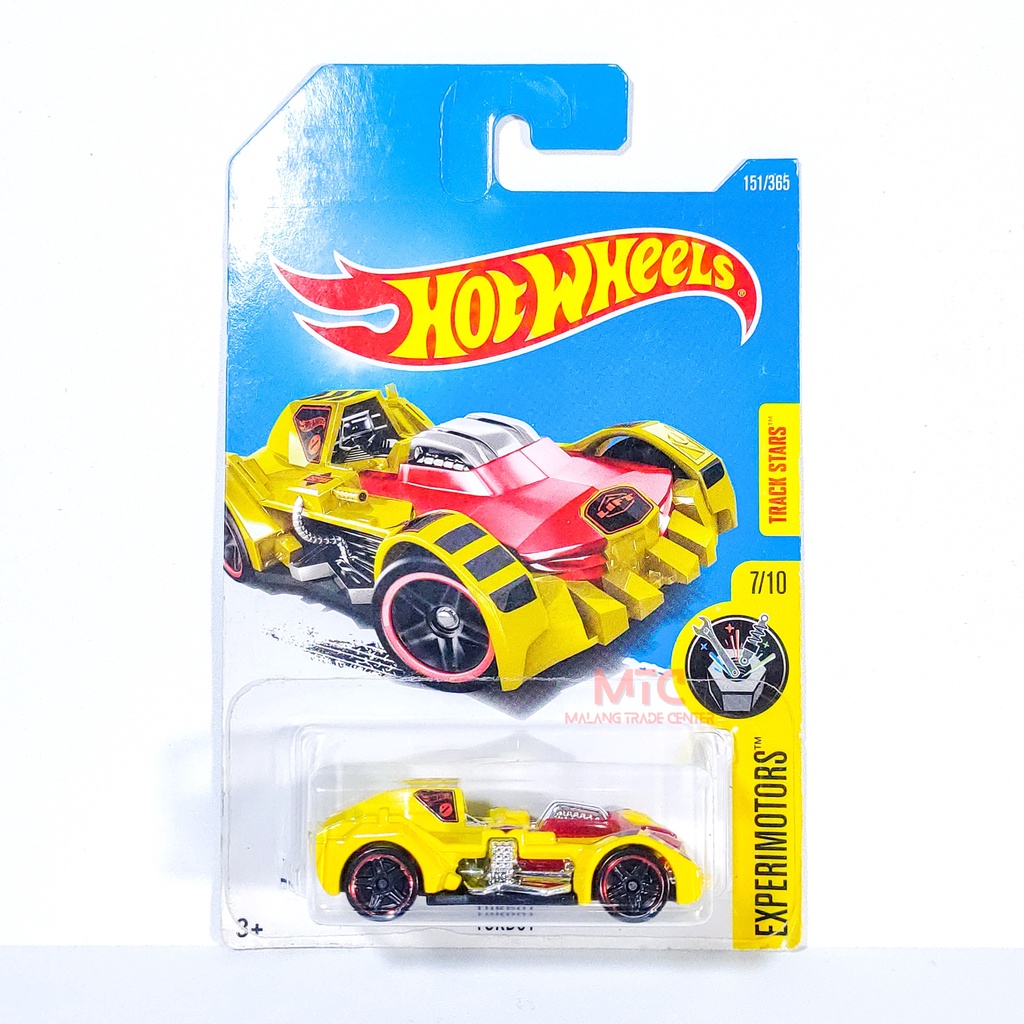 Hot Wheels Turbot Yellow 2807