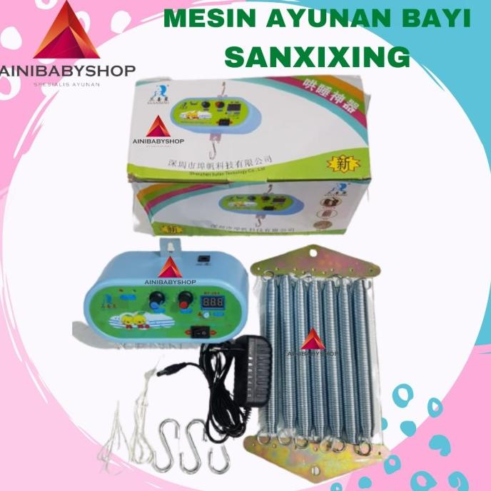Mesin Ayunan Bayi Otomatis Sanxixing Ayunan Elektrik Ayunan Listrik