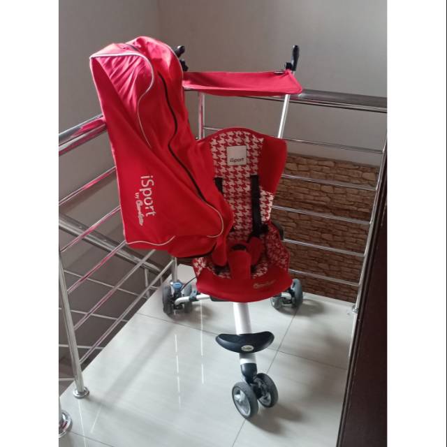 Stroller Coco latte Isport Preloved/bekas