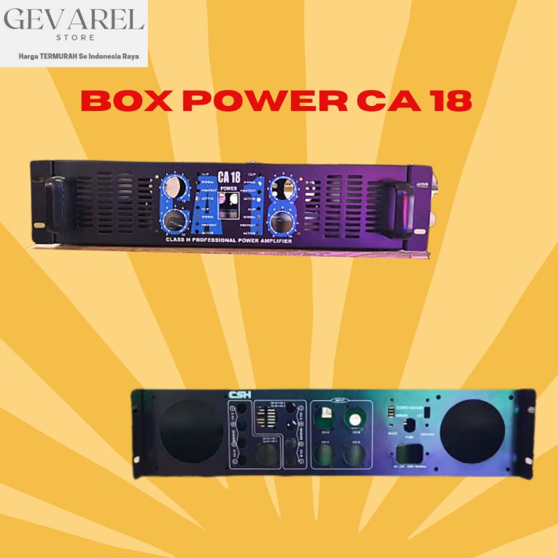 Box Power CA 18 Tebal Murah (Siap Meluncur)