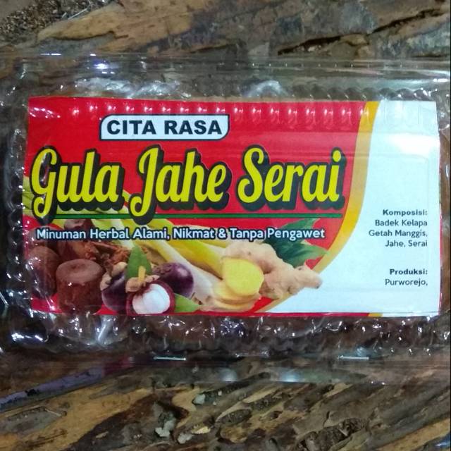 

GULA JAHE SERAI (Grosir dan Eceran)