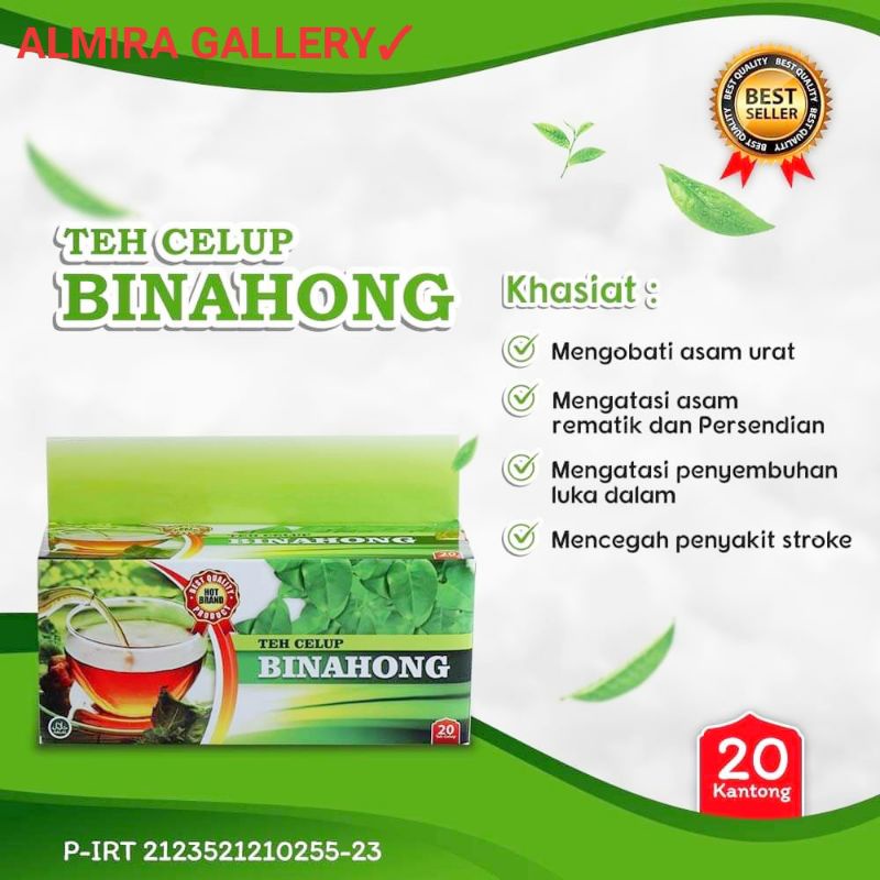 

Teh Celup Binahong Darusyifa isi 20 sachet