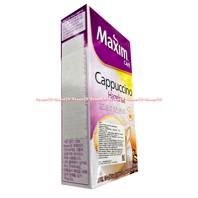 Maxim Cafe 10stick Cappuccino Vanilla Hazelnut Caramel Macchiato Kopi Kapucino Minuman Kopi Bubuk Instan Kopi Krimer Capucino Creamer Maxim Coffee Maksim