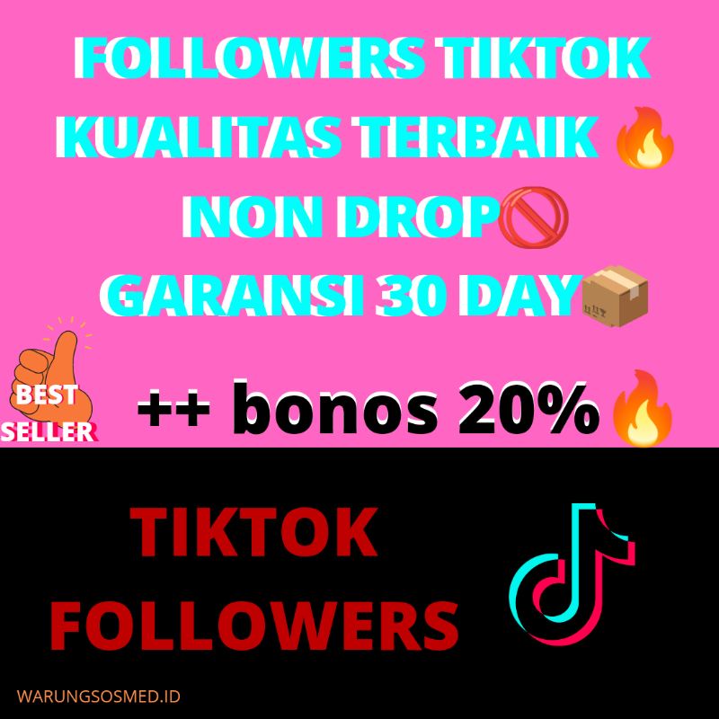 FOLLOWERS TIKTOK [PERMANEN]