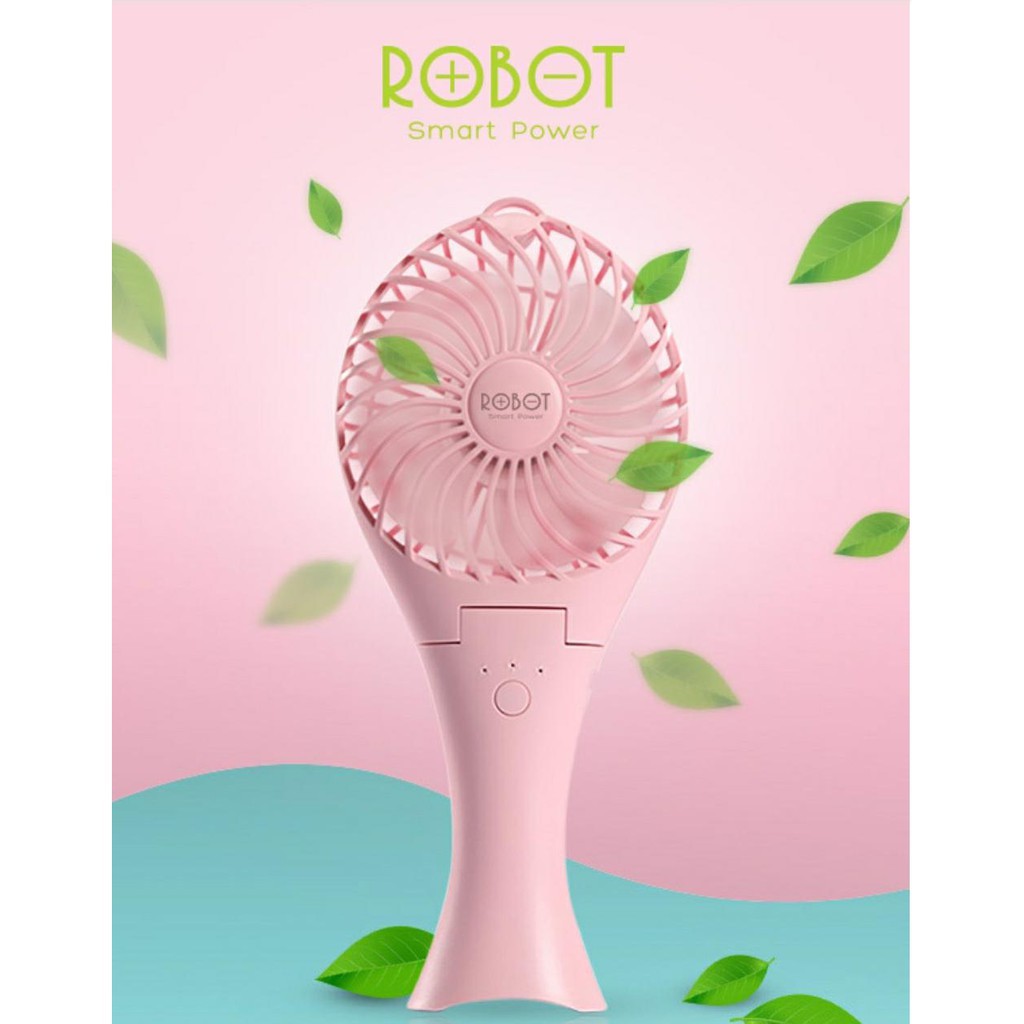 ROBOT Kipas Genggam Portable Mermaid RT-BF07 (powerbank 2000mah)