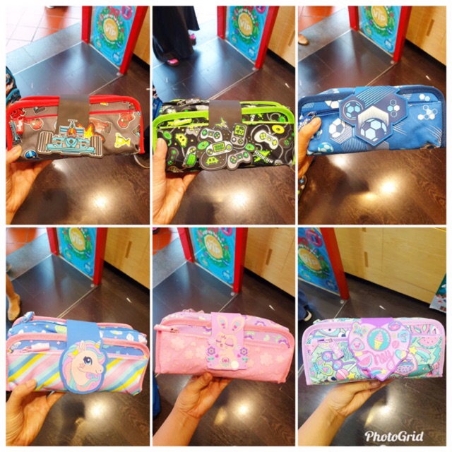 

Kotak Pensil Smiggle Unik reverse sequin hardtop pencil case dreamy