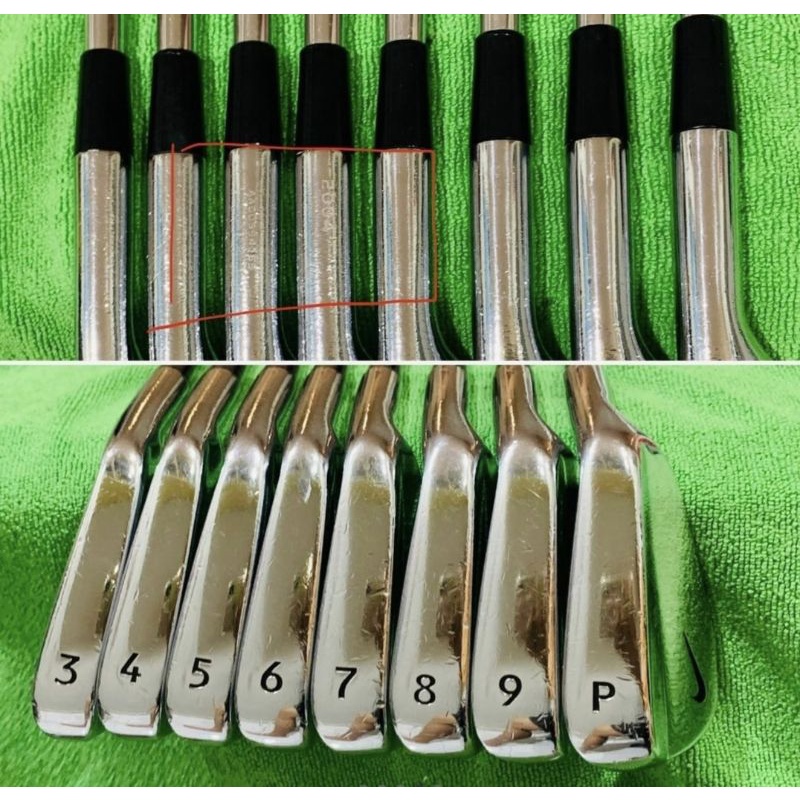 Iron set NIKE Tiger Woods Setting.