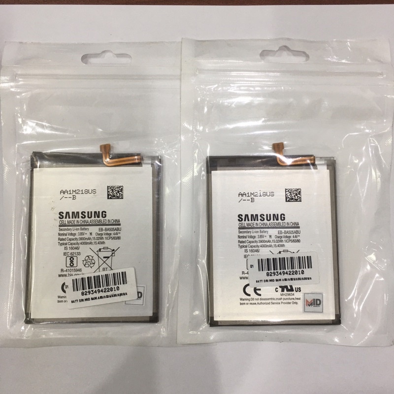 BATTERY BATRE BATERAI MID SAMSUNG A50//A50S/A30/A30S/EB-BA505ABU