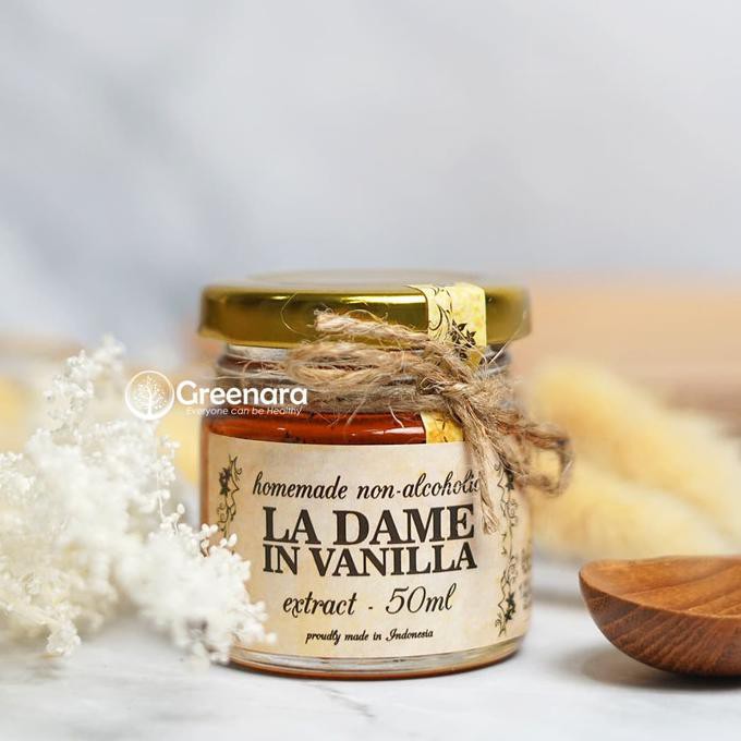 

BAHAN KUE LA DAME IN VANILLA EXTRACT 50ML - EKSTRAK VANILA HALAL MUI PERISA MAKANAN & MINUMAN