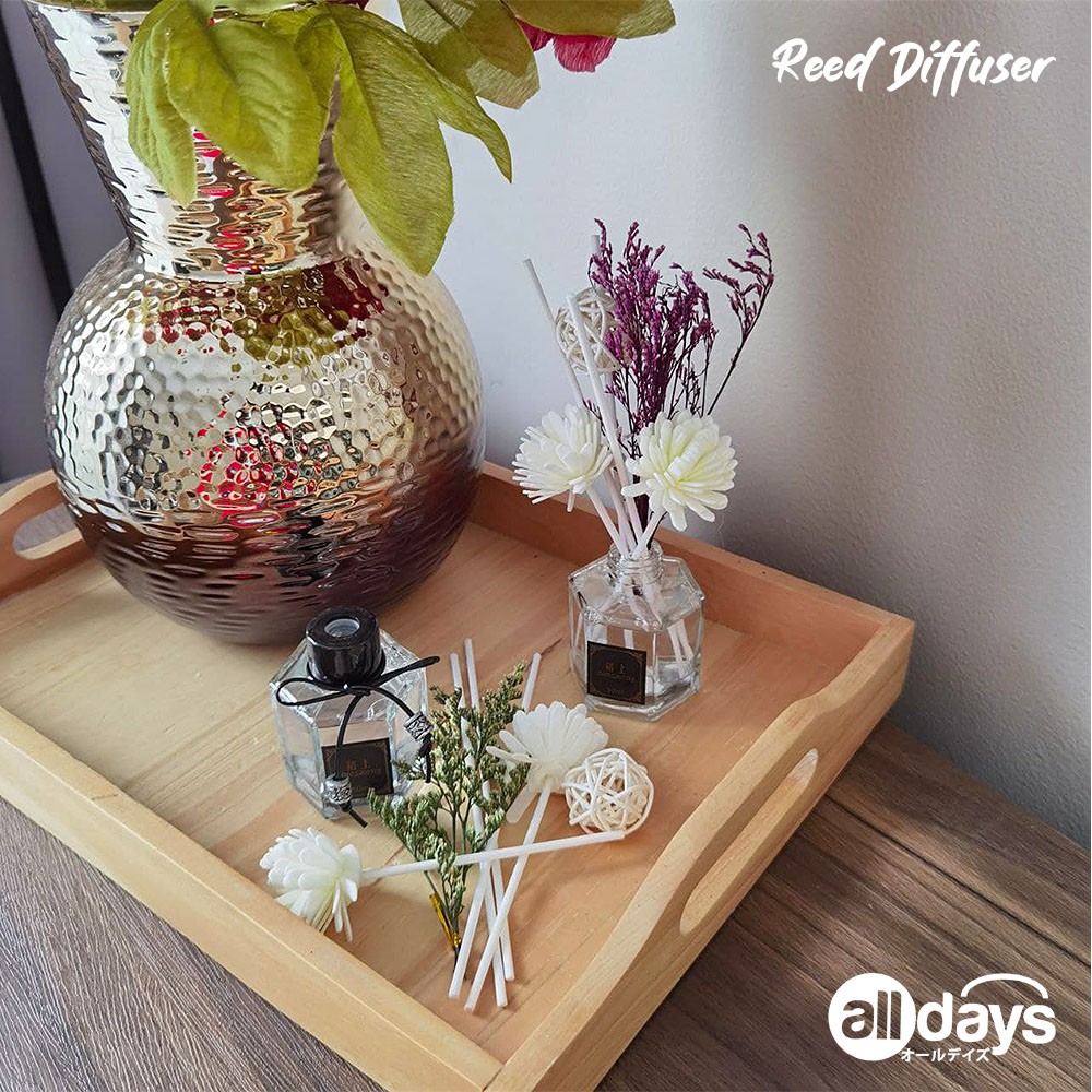 Alldays Reed Diffuser Aromatherapy Pengharum / Pewangi Ruangan Floral Hexagonal 10 Varian