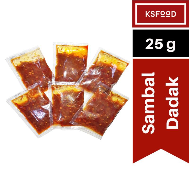 

Sambal Dadak 25 gram (Harga Untuk 1 Sachet)