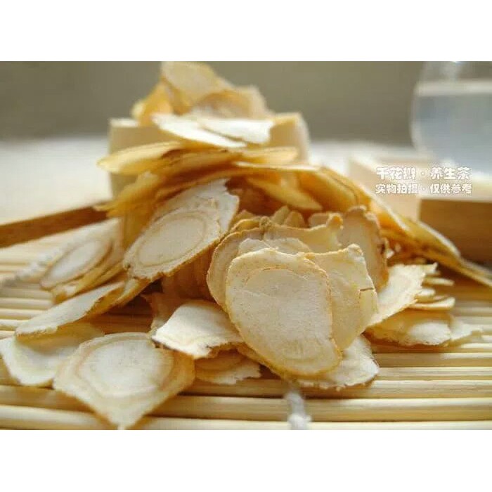 

10 G 50 GR 100 GRAM 白干参片 BAI GAN SHEN GINSENG AMERIKA IRISAN IRIS UNTUK STAMINA TUBUH