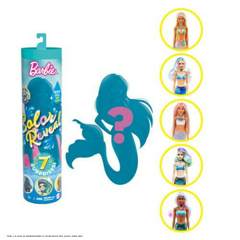 Barbie Color Reveal & Mermaid Series Limited
