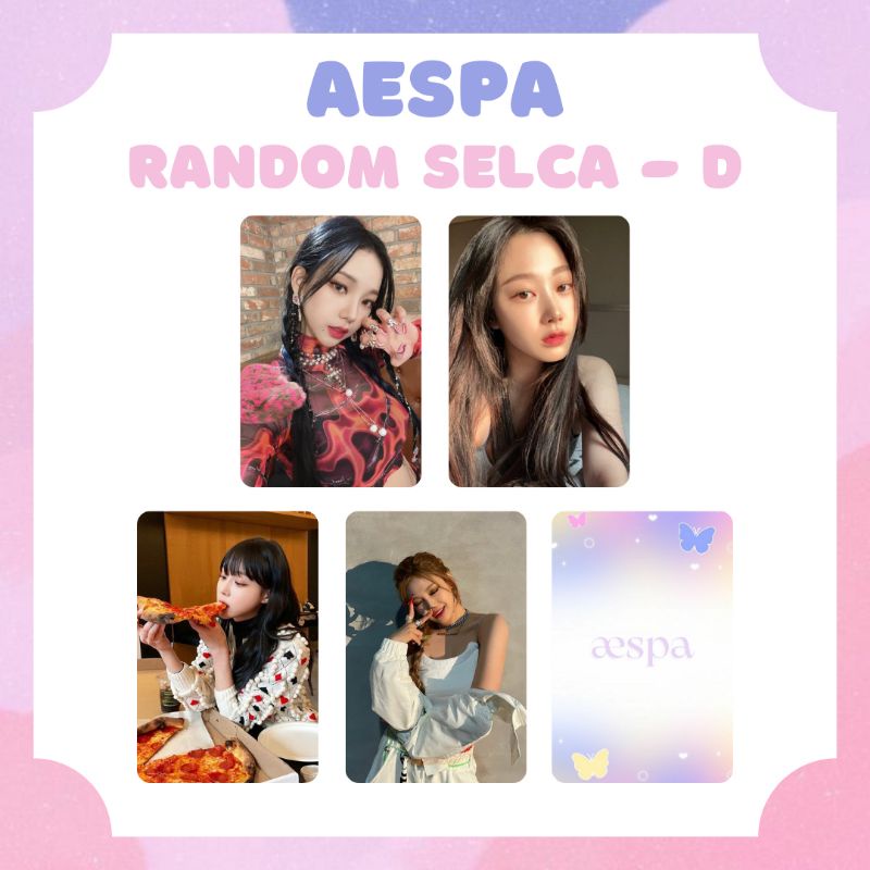 [AESPA] PHOTOCARD AESPA SELCA CUTE #2 ‼️ BACA DESKRIPSI ‼️