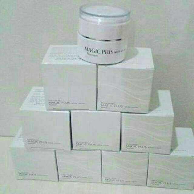 MAGIC PLUS WHITE CREAM PREMIUM DIJAMIN 100% ORIGINAL GARANSI