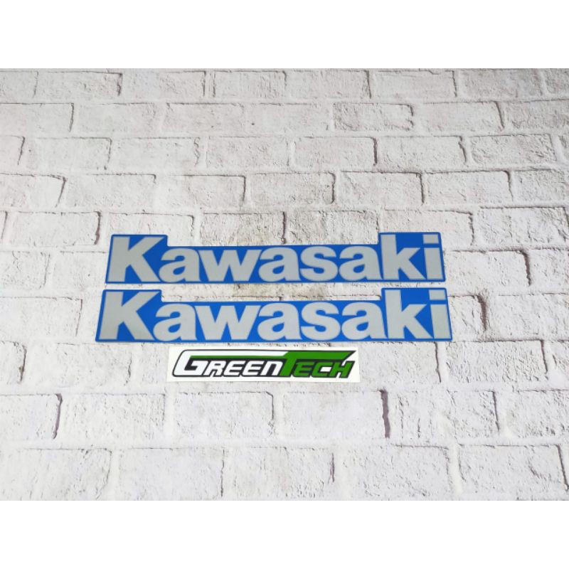 STIKER TANKI BIRU NINJA RR OLD