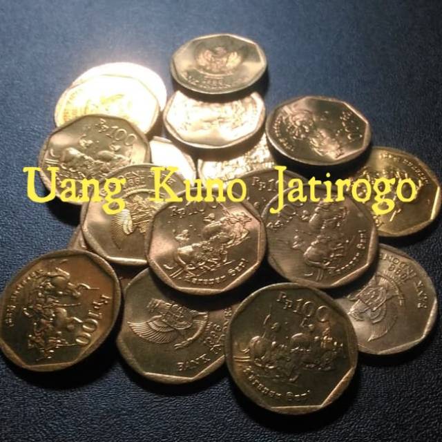 Uang Koin Kuno Lama Mahar: 100 Rupiah Karapan Sapi