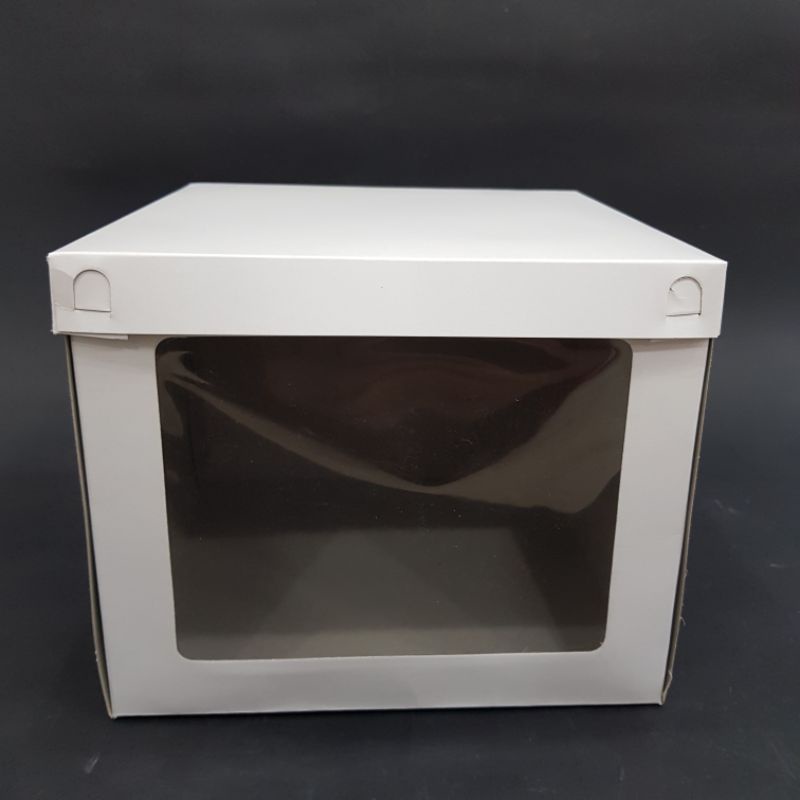 

BOX TART PUTIH WINDOW TINGGI 26X26X25 LC 1PCS