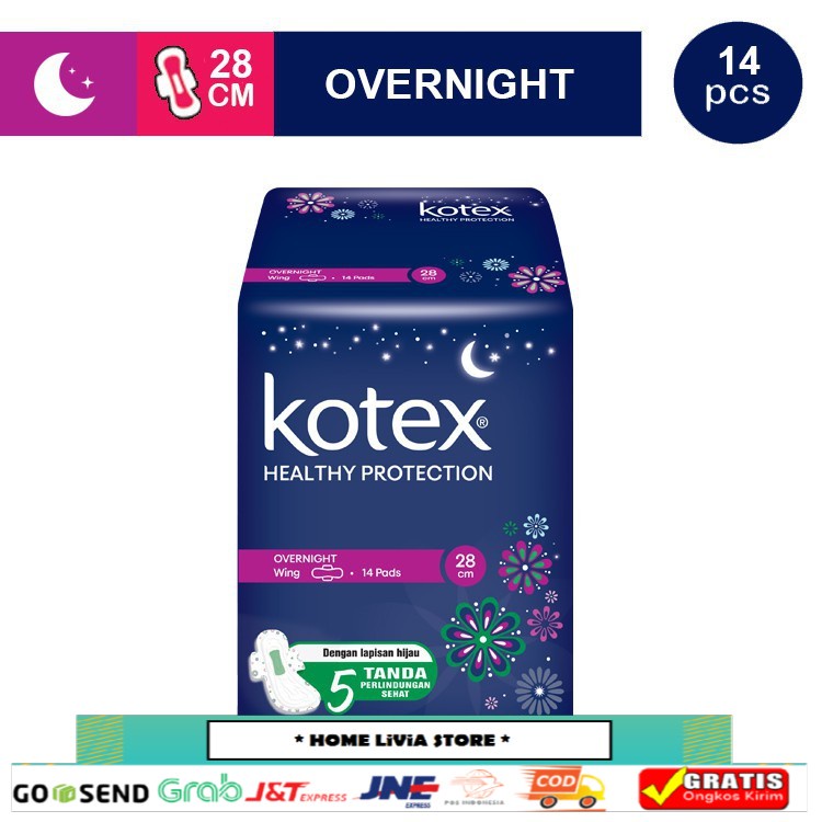 [Gift] Kotex Healthy Protection Overnight Trimax 28 cm (14 pcs)