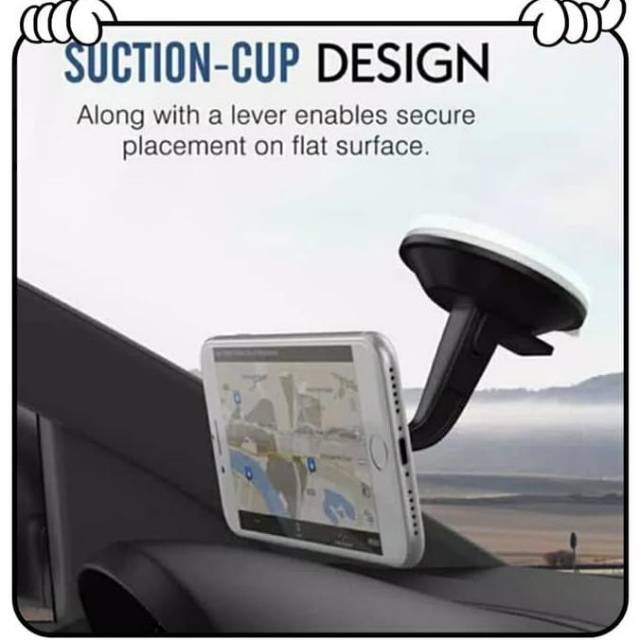 Holder car mini bracket with magnet 360° holder mobil