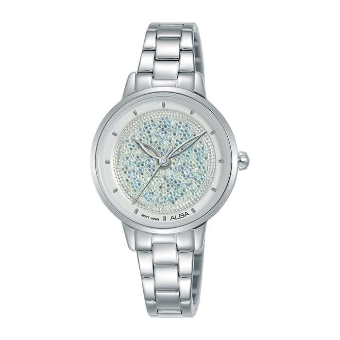 [ PROMO ] Jam Tangan Alba Fashion Wanita AH8593 AH8593X1 Stainless Steel Original Garansi Resmi