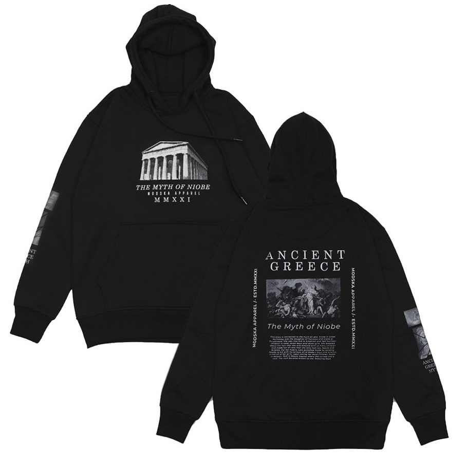 MVP - Ancient Greece Hoodie - Hoodie Pria dan Wanita