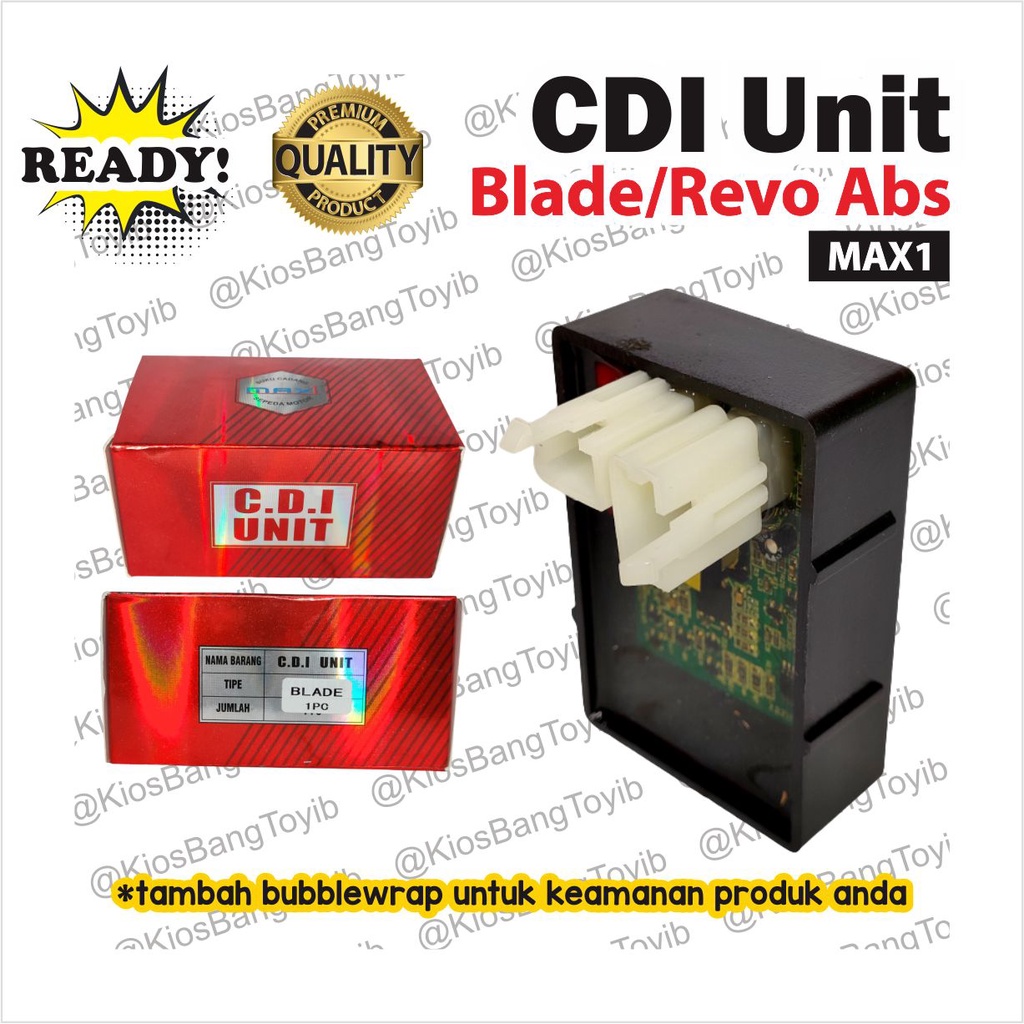 CDI ECU Unit Honda Blade Revo Abs Revo 110 (MAX1)