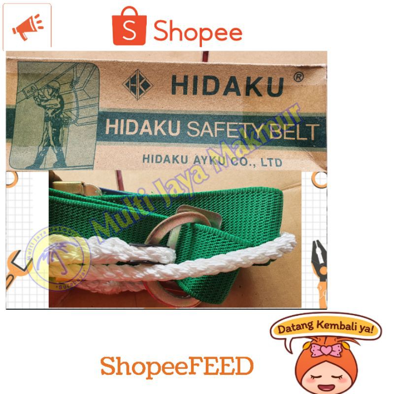 Sabuk Pengaman HIDAKU - Sabuk Pengaman Kerja Proyek - Safety Belt - Harness Belt