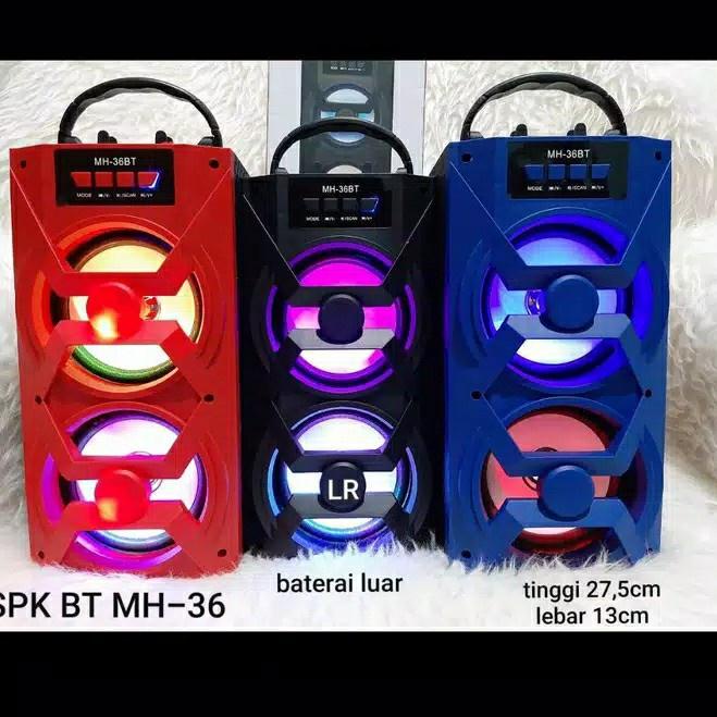 SPEAKER BLUETOOTH KARAOKE MH-36BT BONUS MIC KARAOKE X-BASSS//SPEAKER X-BASS//SPEAKER SALON AKTIF//SP