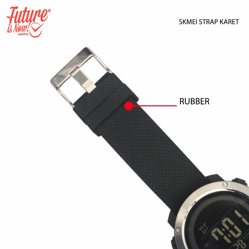 SKMEI Jam tangan fashion pria wanita digital - Rubber strap