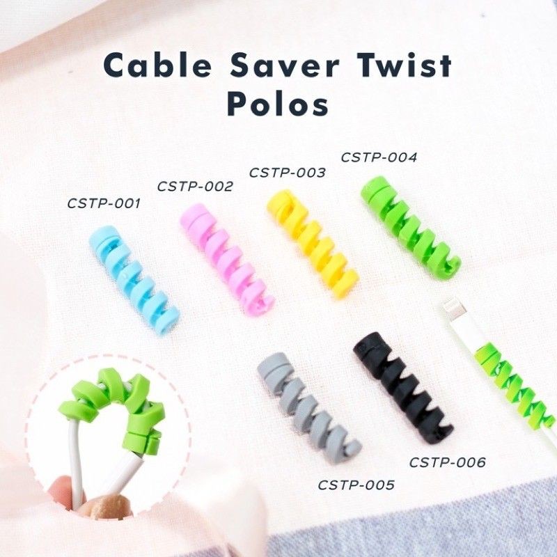 pelindung ujung kabel / cable saver twist / cable protector spiral