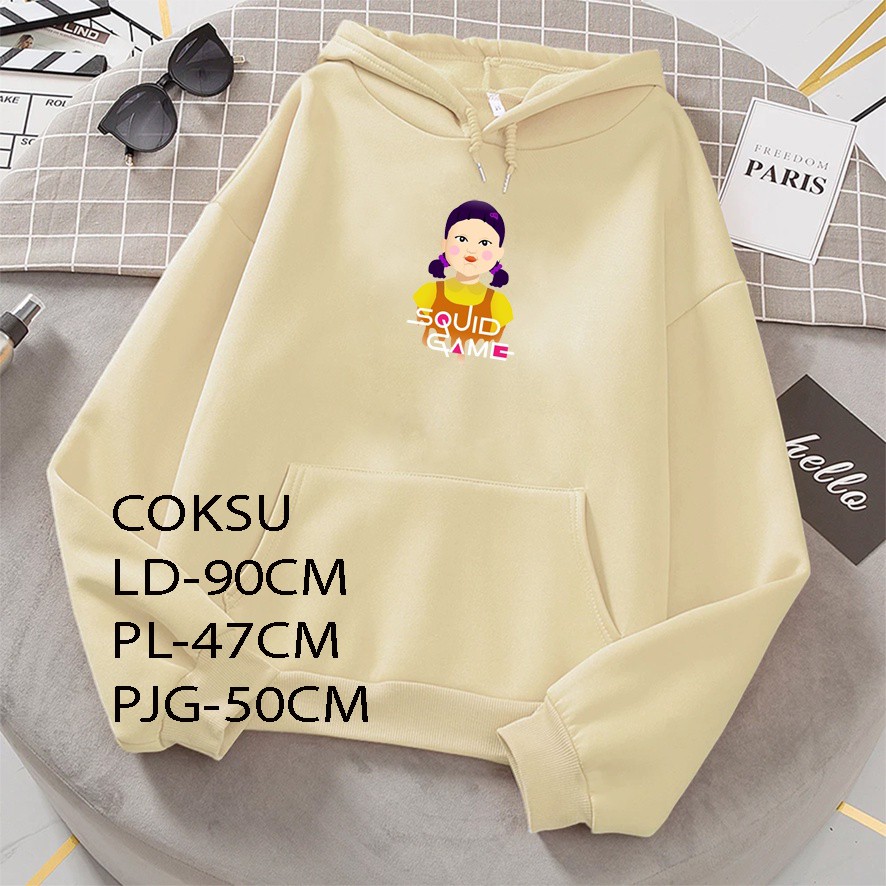 GSC - Sweater anak perempuan YOUNGHEE squid game baju sweter anak cewek cowok murah keren