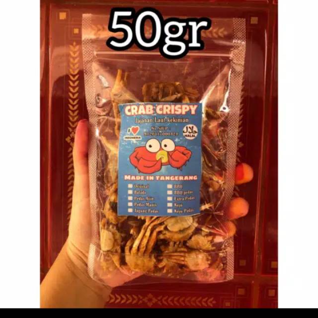 

Baby crab/bayi kepiting crispy 50gr