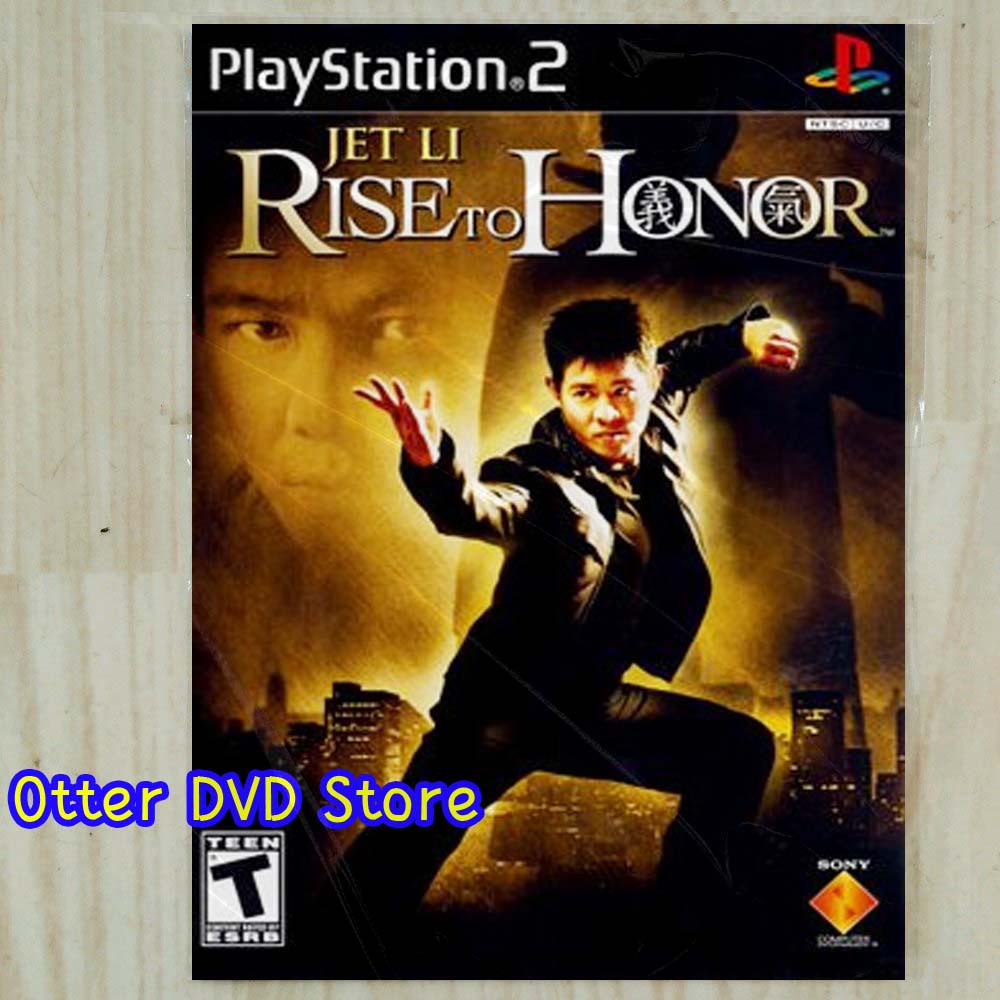 Kaset Game PS2 PS 2 Jet Li - Rise to Honor